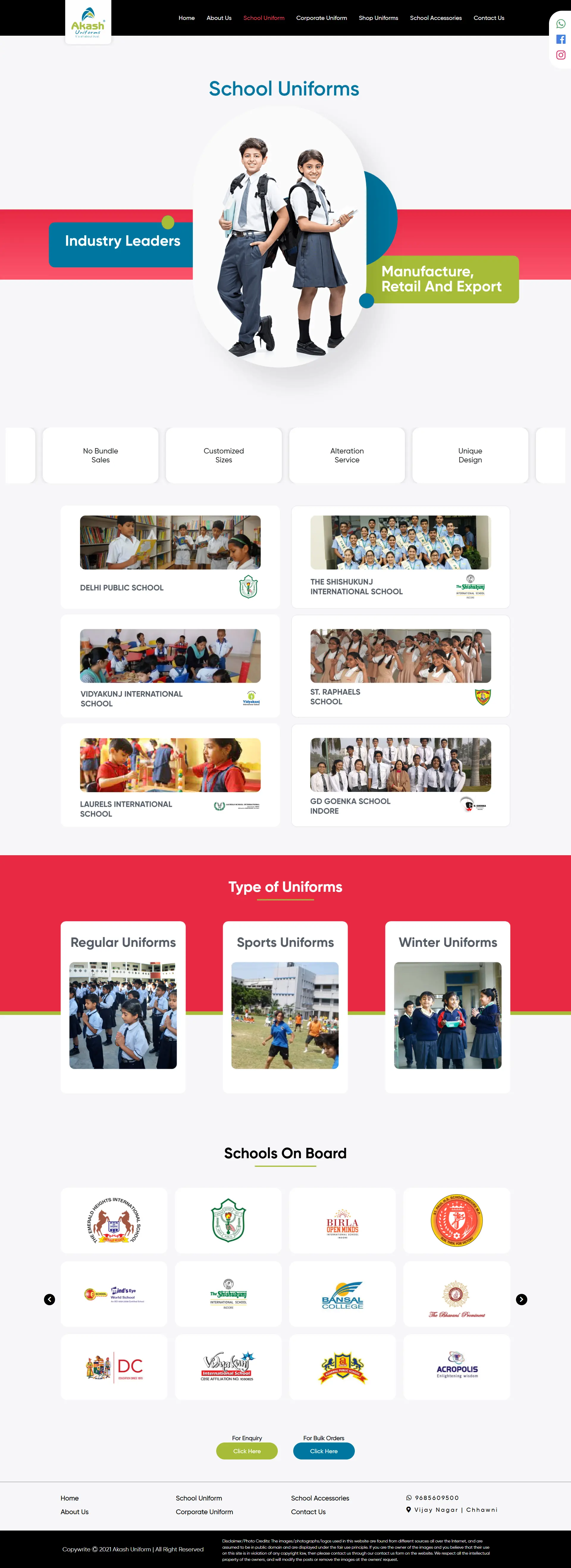 Akash Uniforms screenshot 6