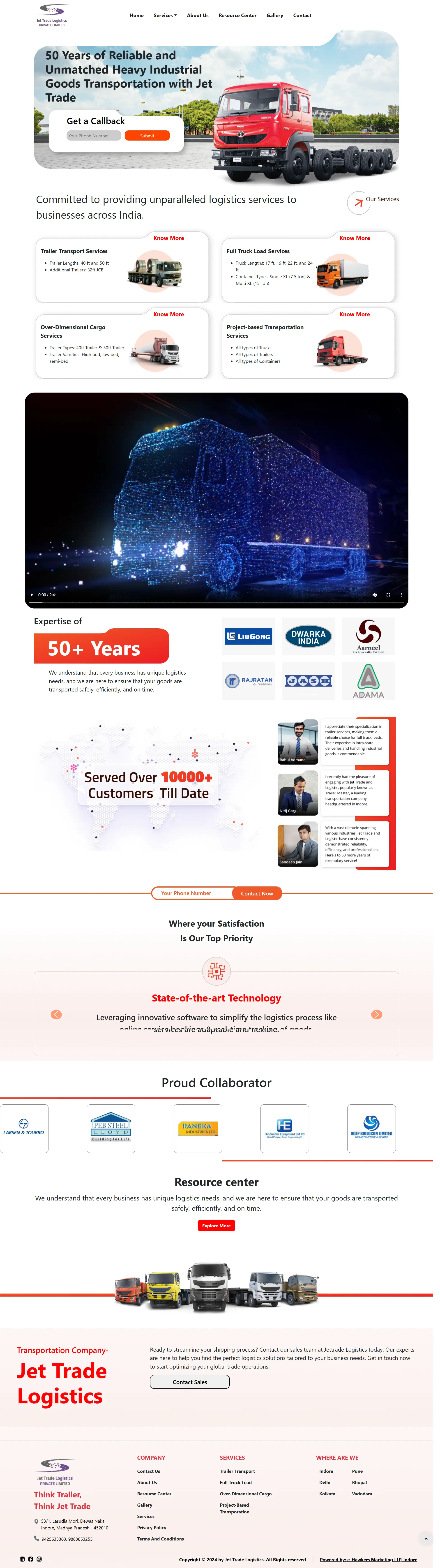 Jet Trade Logistics screenshot 2