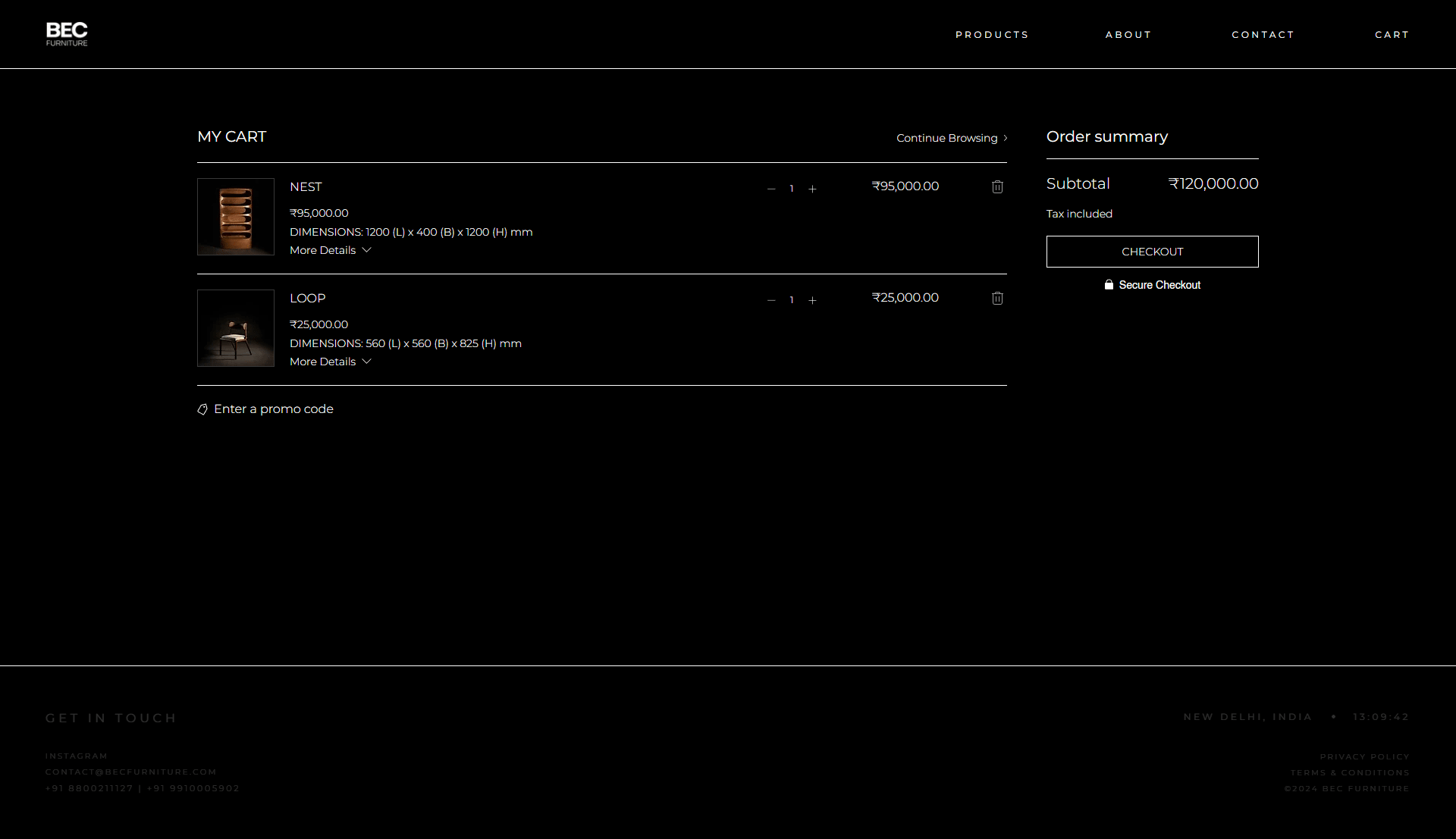 becfurniture screenshot 5