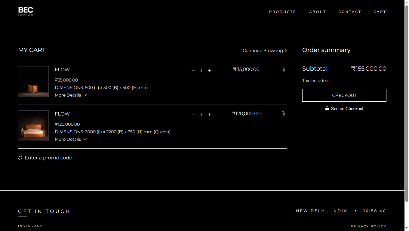 becfurniture screenshot 9