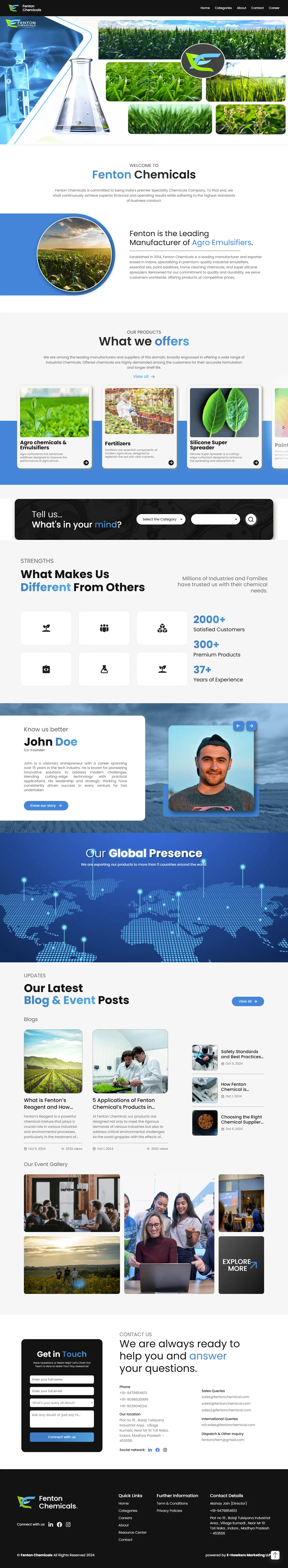 Fenton Chemicals screenshot 2